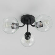 Maxim 21634CLBK Knox 3 Light Semi Flush Mount | Black