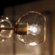 Maxim 21635CLNAB Knox 5 Light Globe Chandelier | Natural Aged Brass