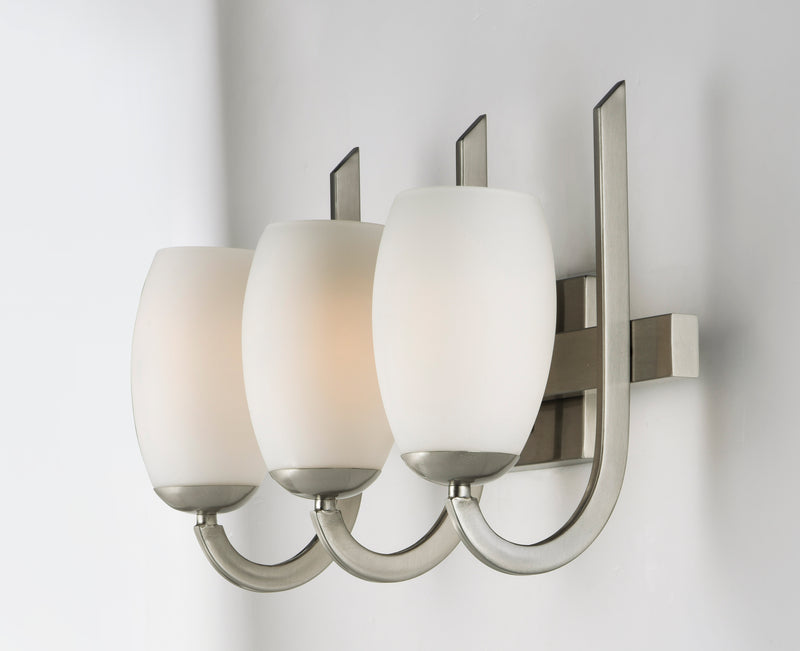 Maxim 21643SWSN Taylor 3 Light Bath Vanity | Satin Nickel