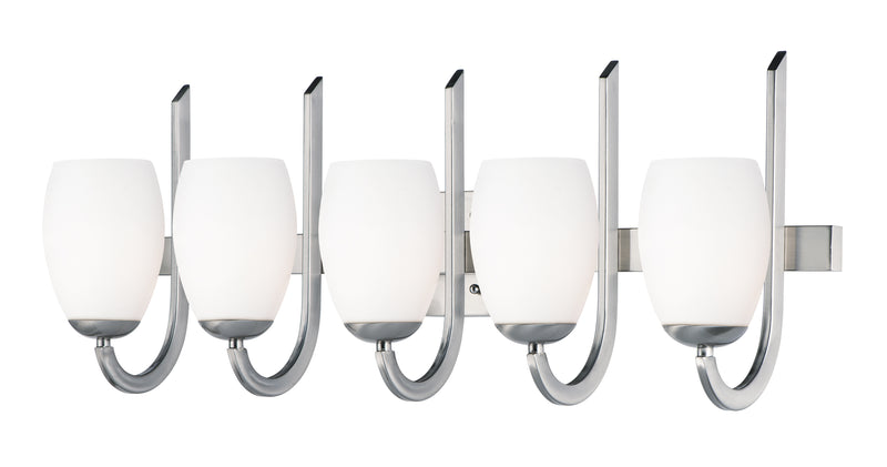 Maxim 21645SWSN Taylor 5 Light Bath Vanity | Satin Nickel