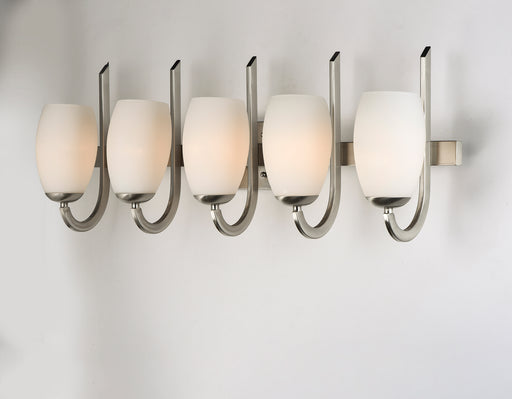 Maxim 21645SWSN Taylor 5 Light Bath Vanity | Satin Nickel