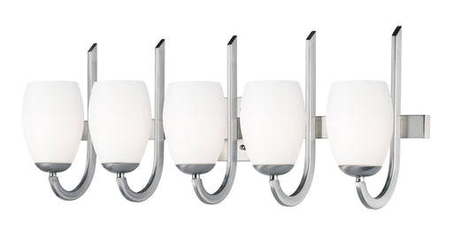 Maxim 21645SWSN Taylor 5 Light Bath Vanity | Satin Nickel