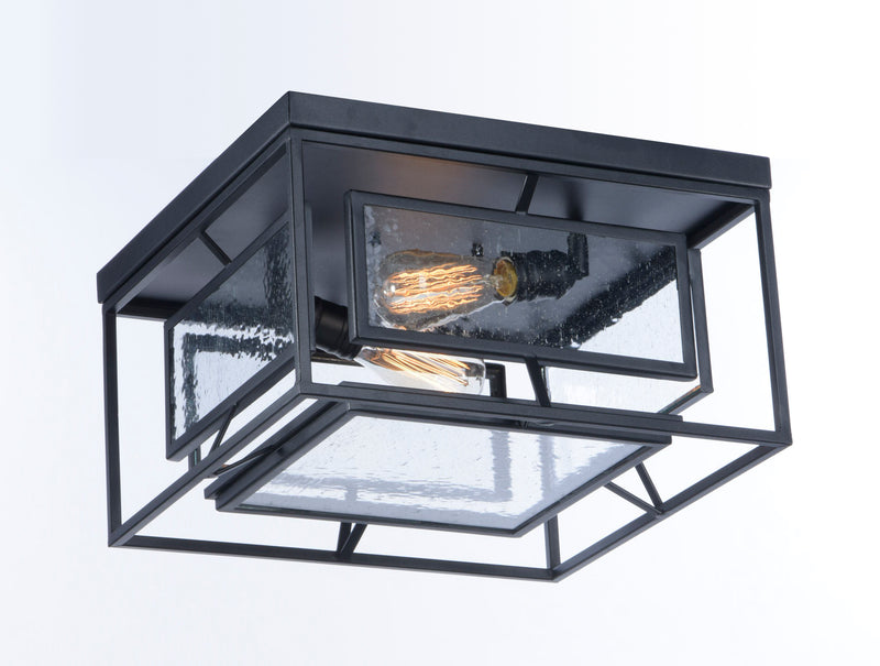 Maxim 21670CDBK Era 2 Light Ceiling Lamp | Black