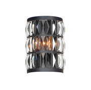 Maxim 21812BCBK Madeline 2 Light Wall Sconce | Black