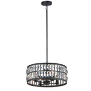 Maxim 21815BCBK Madeline 4 Light Pendant | Black