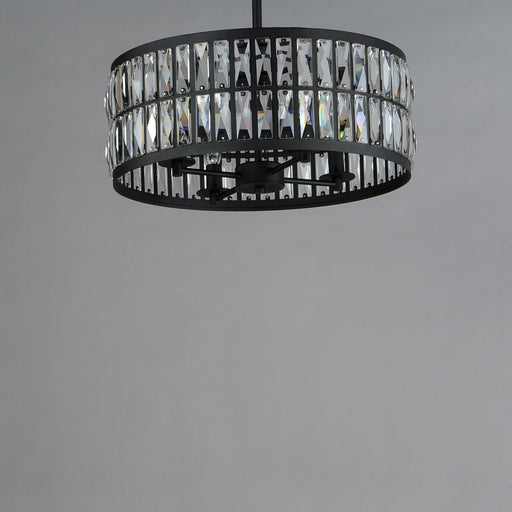 Maxim 21815BCBK Madeline 4 Light Pendant | Black