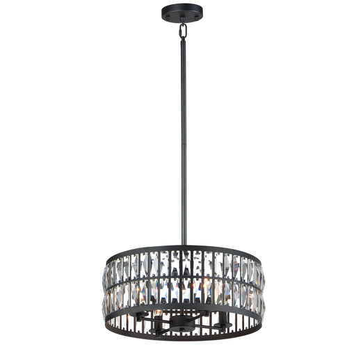 Maxim 21815BCBK Madeline 4 Light Pendant | Black