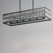 Maxim 21817BCBK Madeline 6 Light Linear Pendant | Black