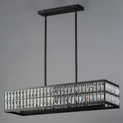 Maxim 21817BCBK Madeline 6 Light Linear Pendant | Black