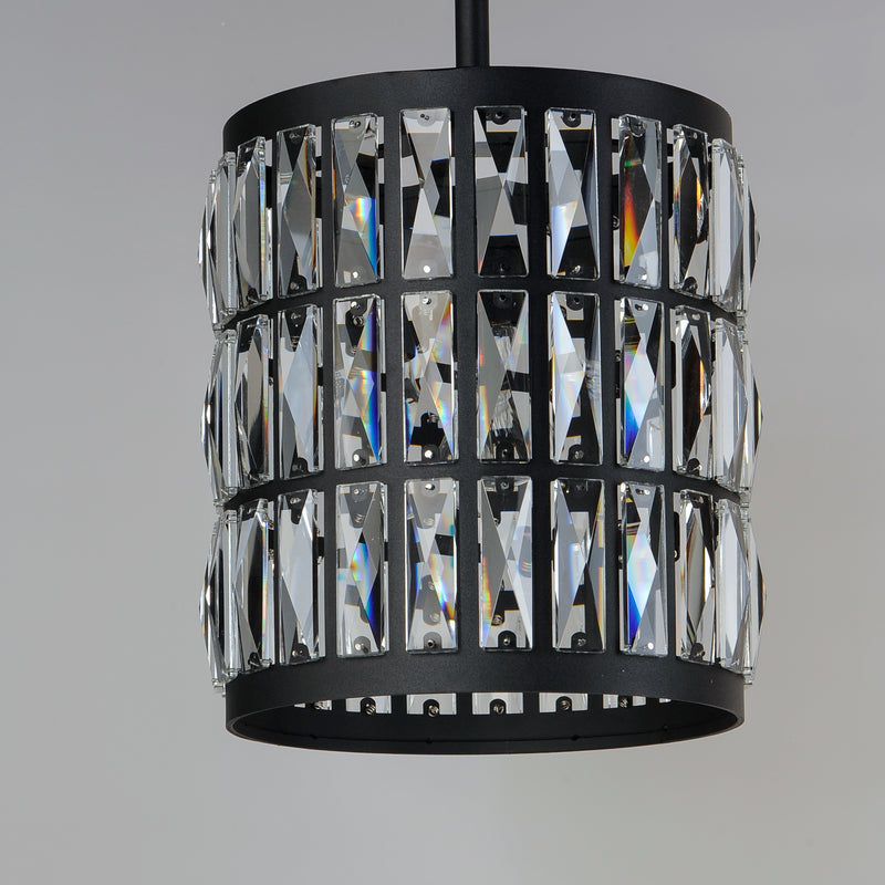 Maxim 21819BCBK Madeline 1 Light Mini Pendant | Black