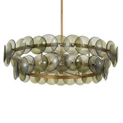 Maxim 21823GNWBR Loren 30" Chandelier | Weathered Brass