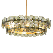 Maxim 21823GNWBR Loren 30" Chandelier | Weathered Brass