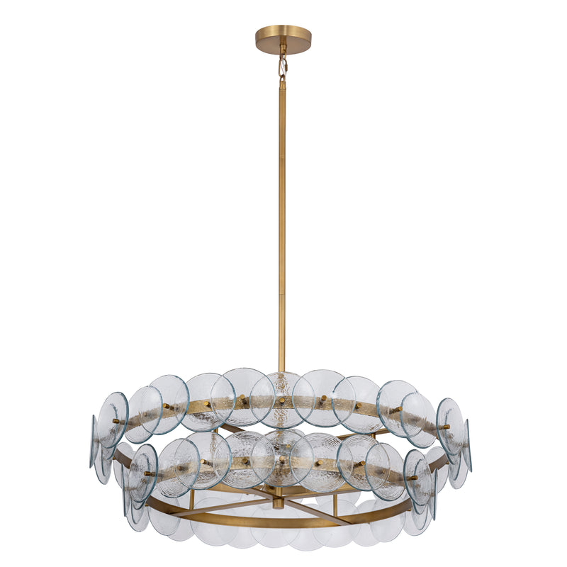 Maxim 21823TCWBR Loren 30" Chandelier | Weathered Brass