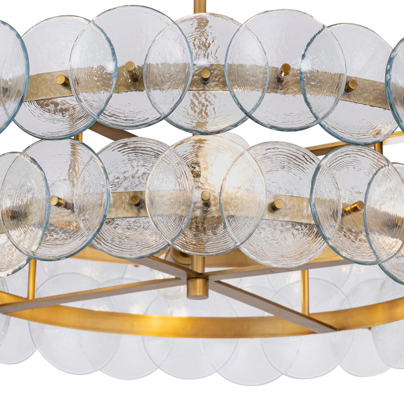 Maxim 21823TCWBR Loren 30" Chandelier | Weathered Brass