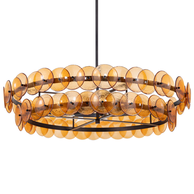 Maxim 21824AMGM Loren 42" Chandelier | Gunmetal