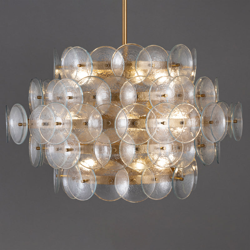 Maxim 21825TCWBR Loren 12 Light Chandelier | Weathered Brass