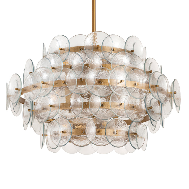 Maxim 21825TCWBR Loren 12 Light Chandelier | Weathered Brass