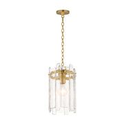 Maxim 21831AGGL Warren 1 Light Pendant | Dark Bronze