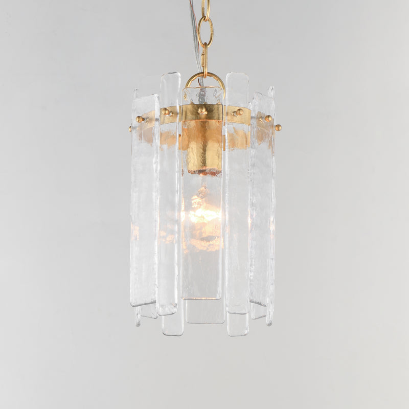 Maxim 21831AGGL Warren 1 Light Pendant | Dark Bronze