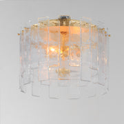 Maxim 21832AGGL Warren 2 Light Flush Mount | Gold Leaf