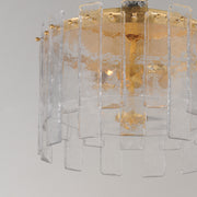 Maxim 21832AGGL Warren 2 Light Flush Mount | Gold Leaf