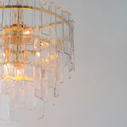 Maxim 21835AGGL Warren 9 Light Pendant | Gold Leaf