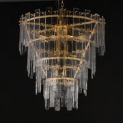 Maxim 21837AGGL Warren 12 Light Pendant | Gold Leaf