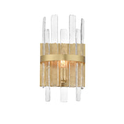 Maxim 21839AGGL Warren 1 Light Wall Sconce | Gold Leaf