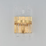 Maxim 21839AGGL Warren 1 Light Wall Sconce | Gold Leaf