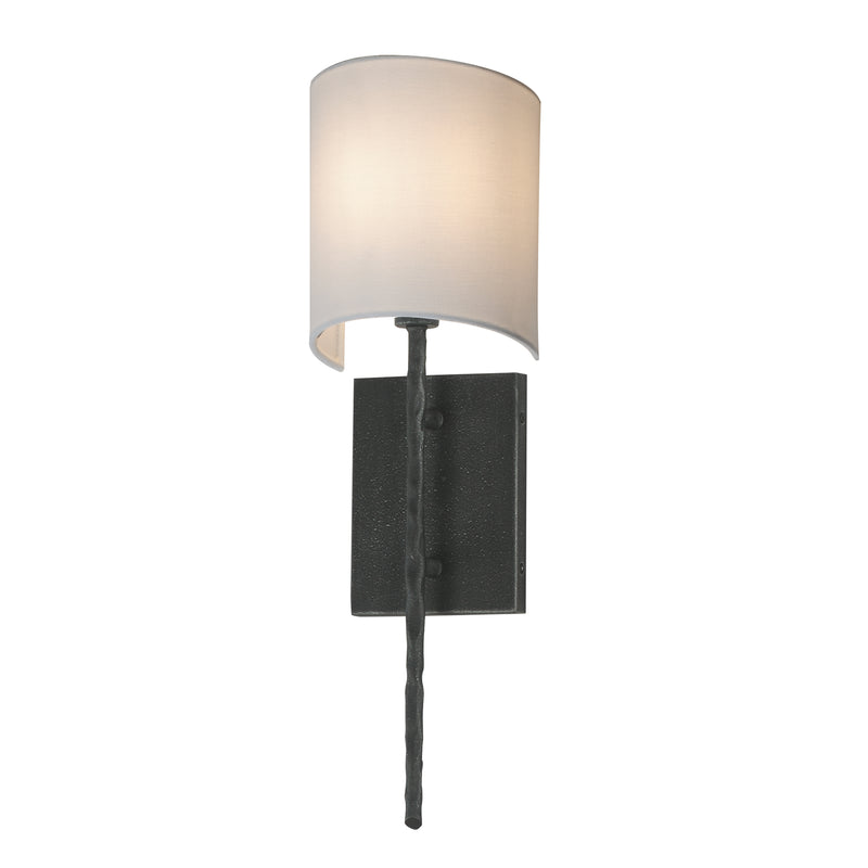Maxim 21840WTBS Martel 1 Light Wall Sconce | Blacksmith