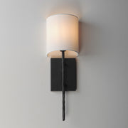 Maxim 21840WTBS Martel 1 Light Wall Sconce | Blacksmith