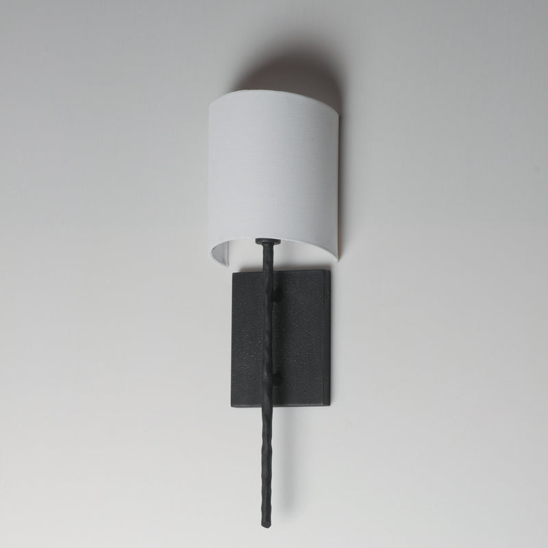 Maxim 21840WTBS Martel 1 Light Wall Sconce | Blacksmith