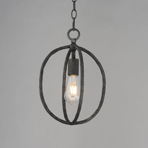 Maxim 21841BS Martel 1 Light Mini Pendant | Blacksmith
