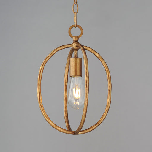 Maxim 21841EG Martel 1 Light Mini Pendant | Etruscan Gold