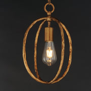 Maxim 21841EG Martel 1 Light Mini Pendant | Etruscan Gold