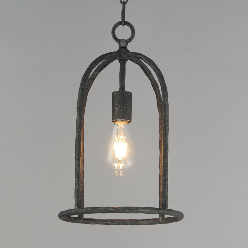 Maxim 21842BS Martel 1 Light Pendant | Blacksmith