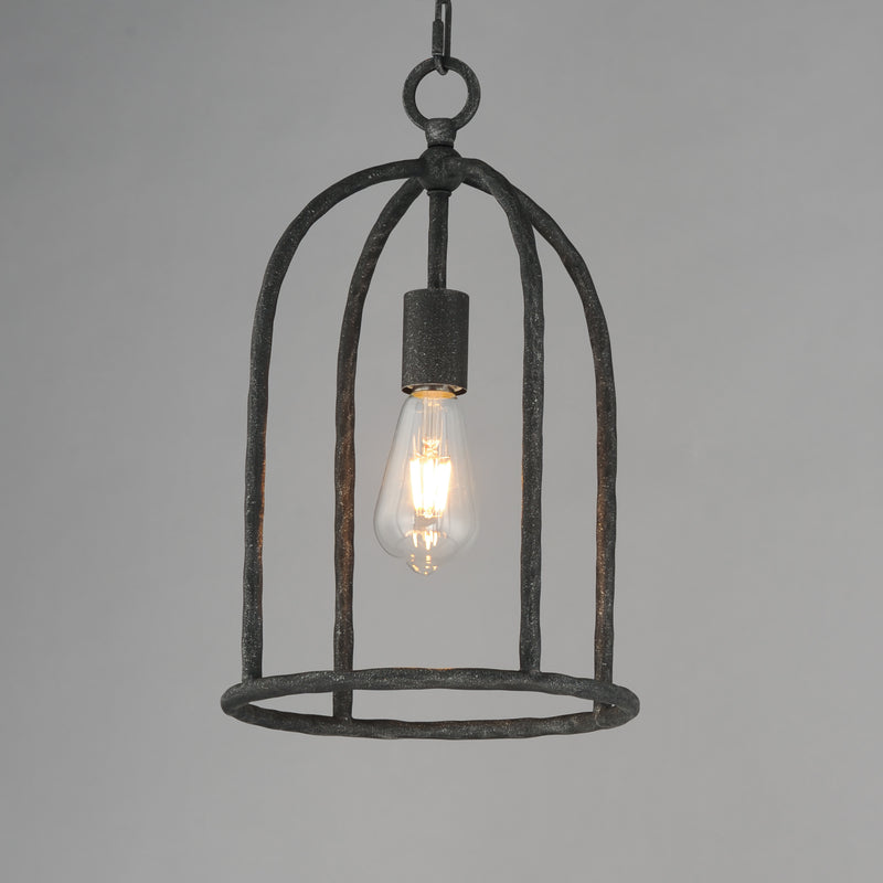 Maxim 21842BS Martel 1 Light Pendant | Blacksmith