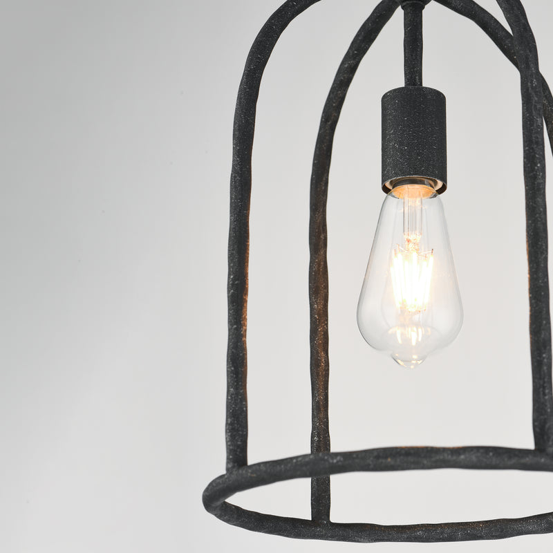 Maxim 21842BS Martel 1 Light Pendant | Blacksmith