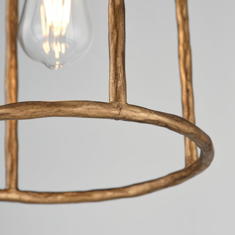 Maxim 21842EG Martel 1 Light Pendant | Etruscan Gold