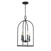 Maxim 21844BS Martel 4 Light Pendant | Blacksmith