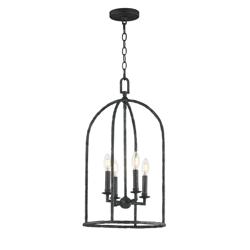 Maxim 21844BS Martel 4 Light Pendant | Blacksmith