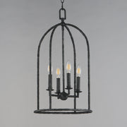 Maxim 21844BS Martel 4 Light Pendant | Blacksmith