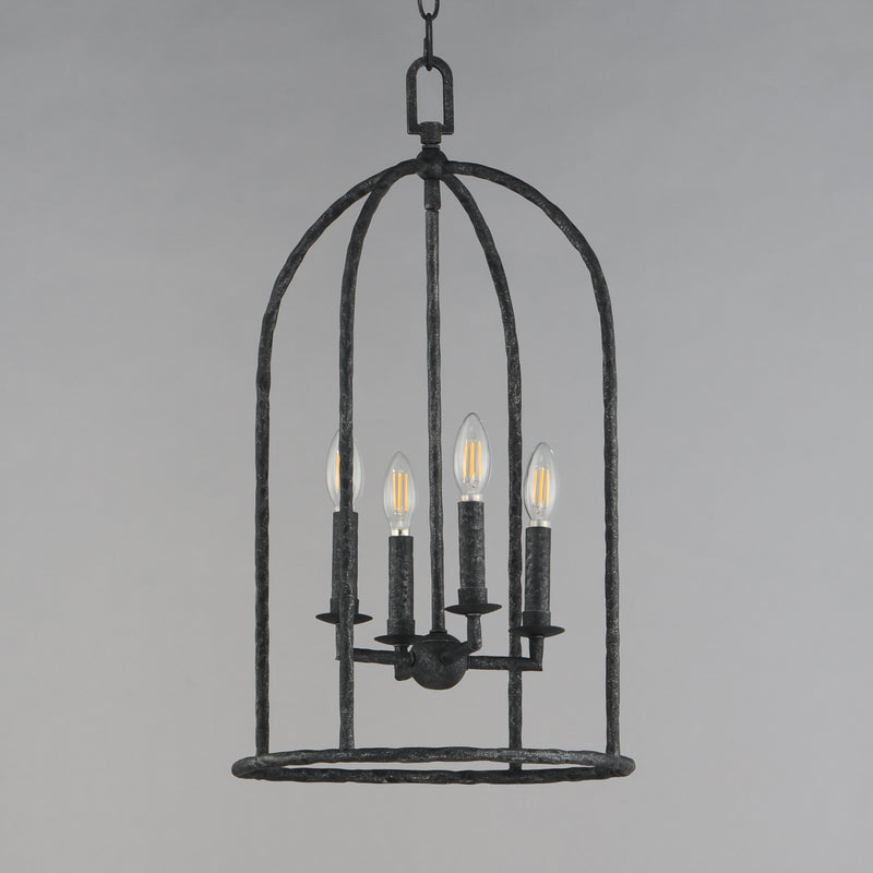 Maxim 21844BS Martel 4 Light Pendant | Blacksmith