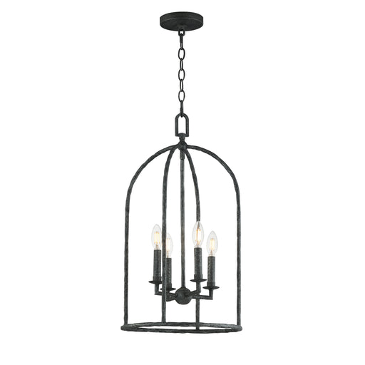 Maxim 21844BS Martel 4 Light Pendant | Blacksmith