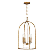 Maxim 21844EG Martel 4 Light Pendant | Etruscan Gold