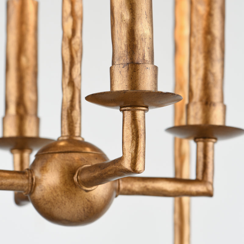 Maxim 21844EG Martel 4 Light Pendant | Etruscan Gold