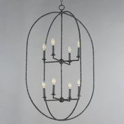 Maxim 21849BS Martel 8 Light Pendant | Blacksmith