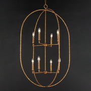 Maxim 21849EG Martel 8 Light Pendant | Etruscan Gold