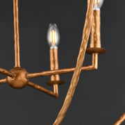 Maxim 21849EG Martel 8 Light Pendant | Etruscan Gold