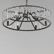 Maxim 21866BCBK Odeon 6 Light Chandelier | Black